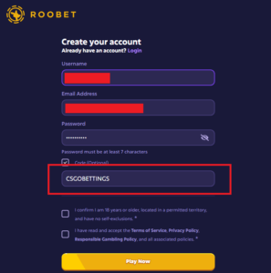 does roobet require id