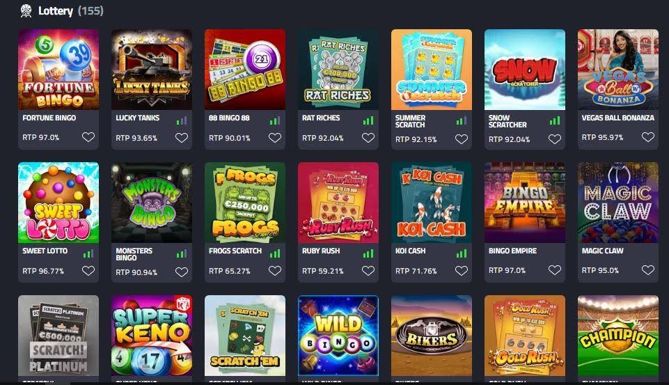 mbit casino games