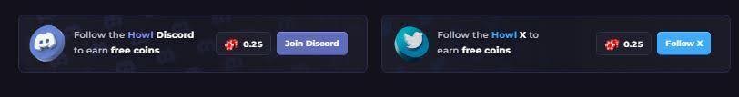 unlock rewards on howl.gg