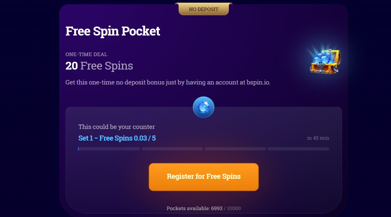 bspin free spins