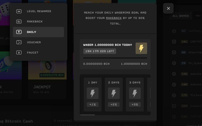 bch casino games