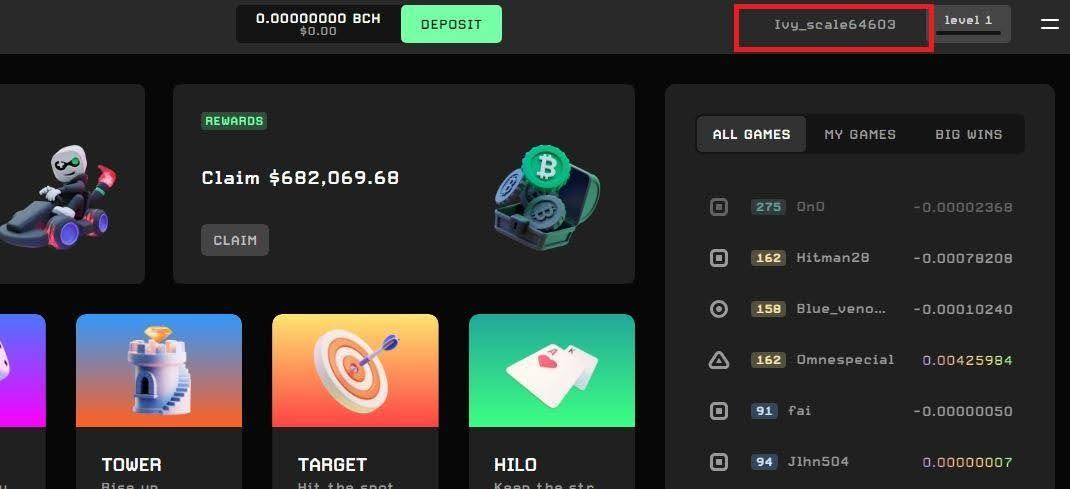 bch gambling