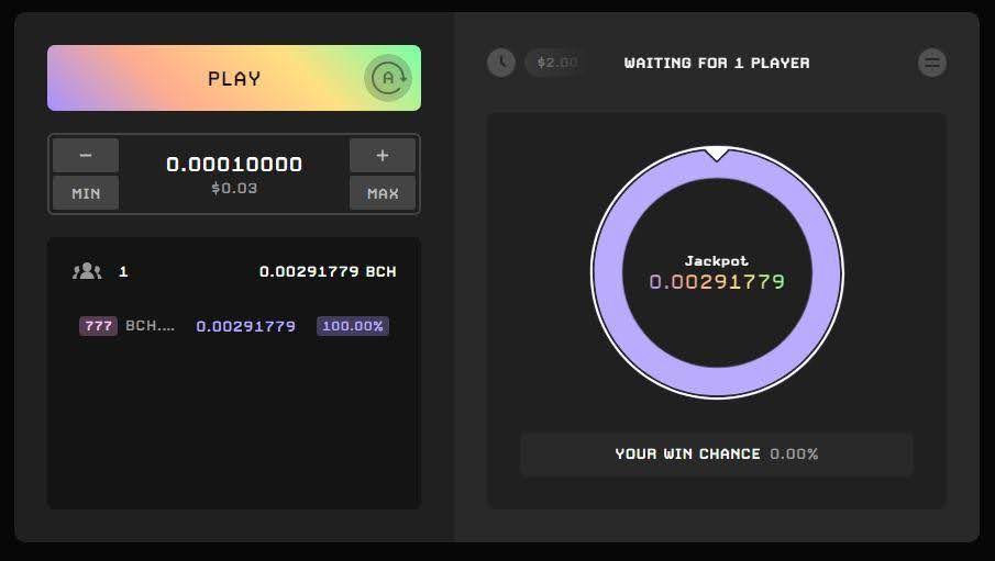 bch online casino