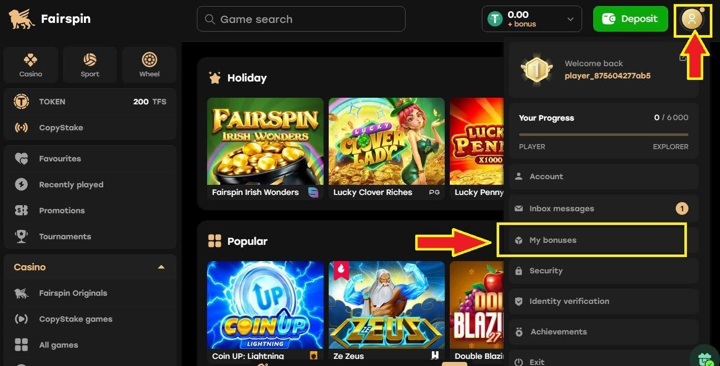 fairspin code