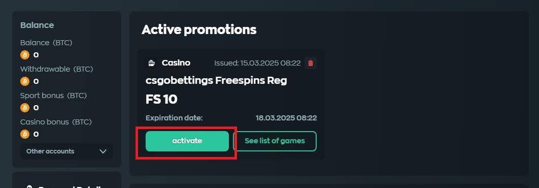 code promo vave casino