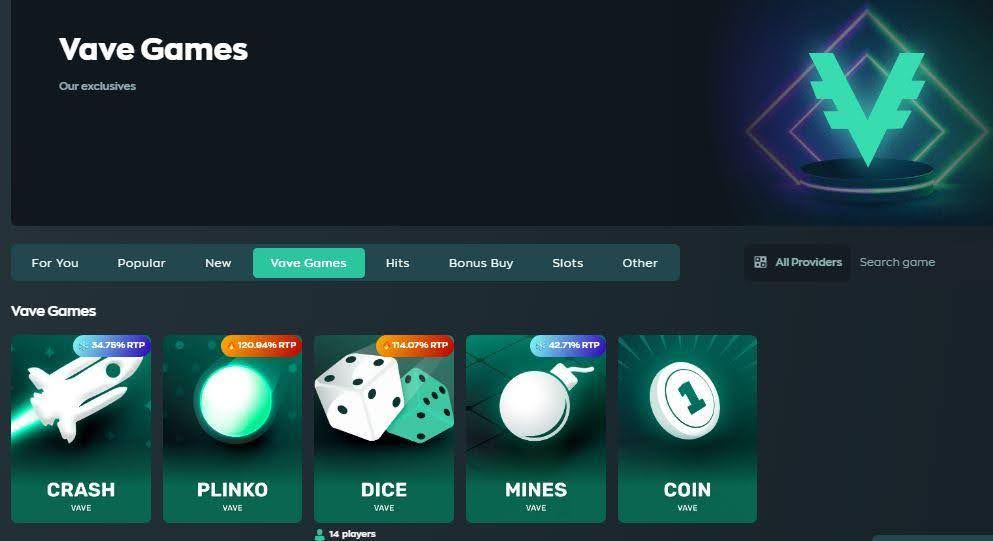 vave no deposit bonus
