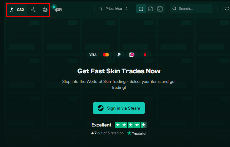 Trade CS2 Skins