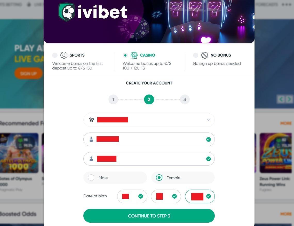 ivibet bonus code