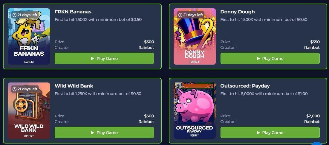 rainbet bonus