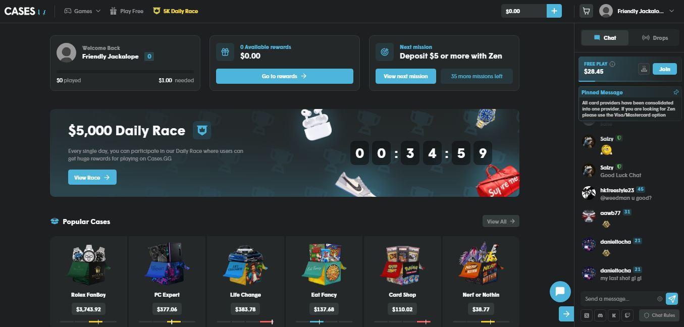csgo case opening sites