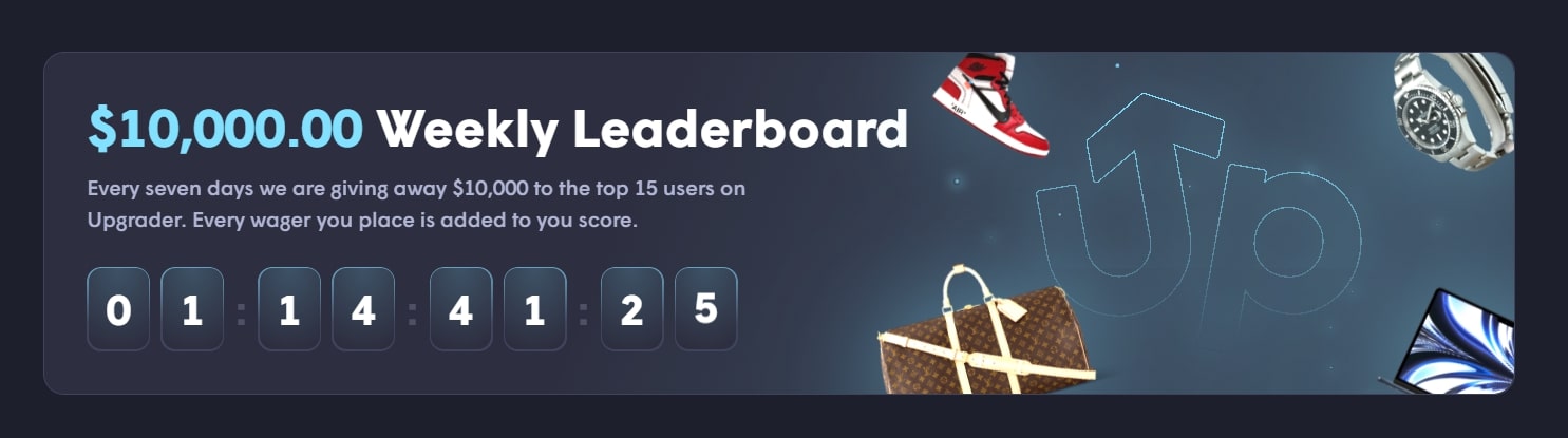 Upgrader.com promotion
