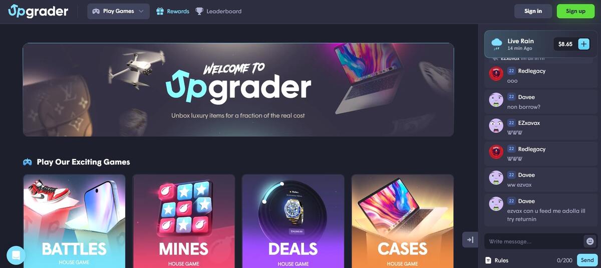 Upgrader.com 