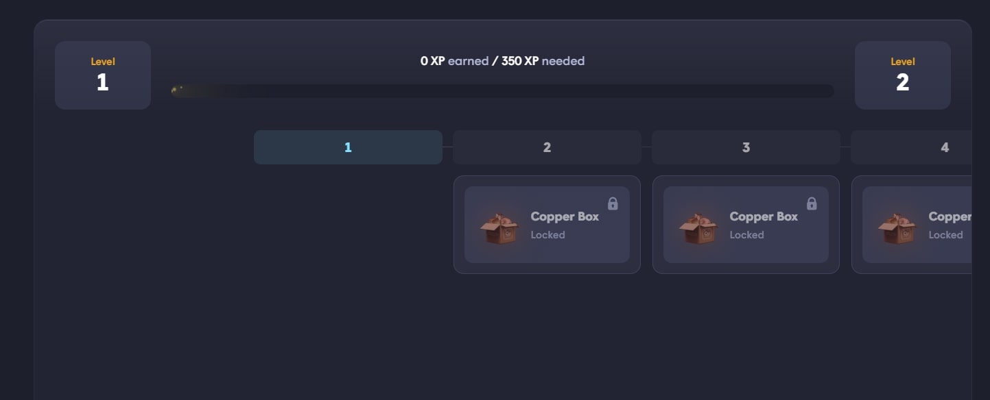 Upgrader.com leveling system