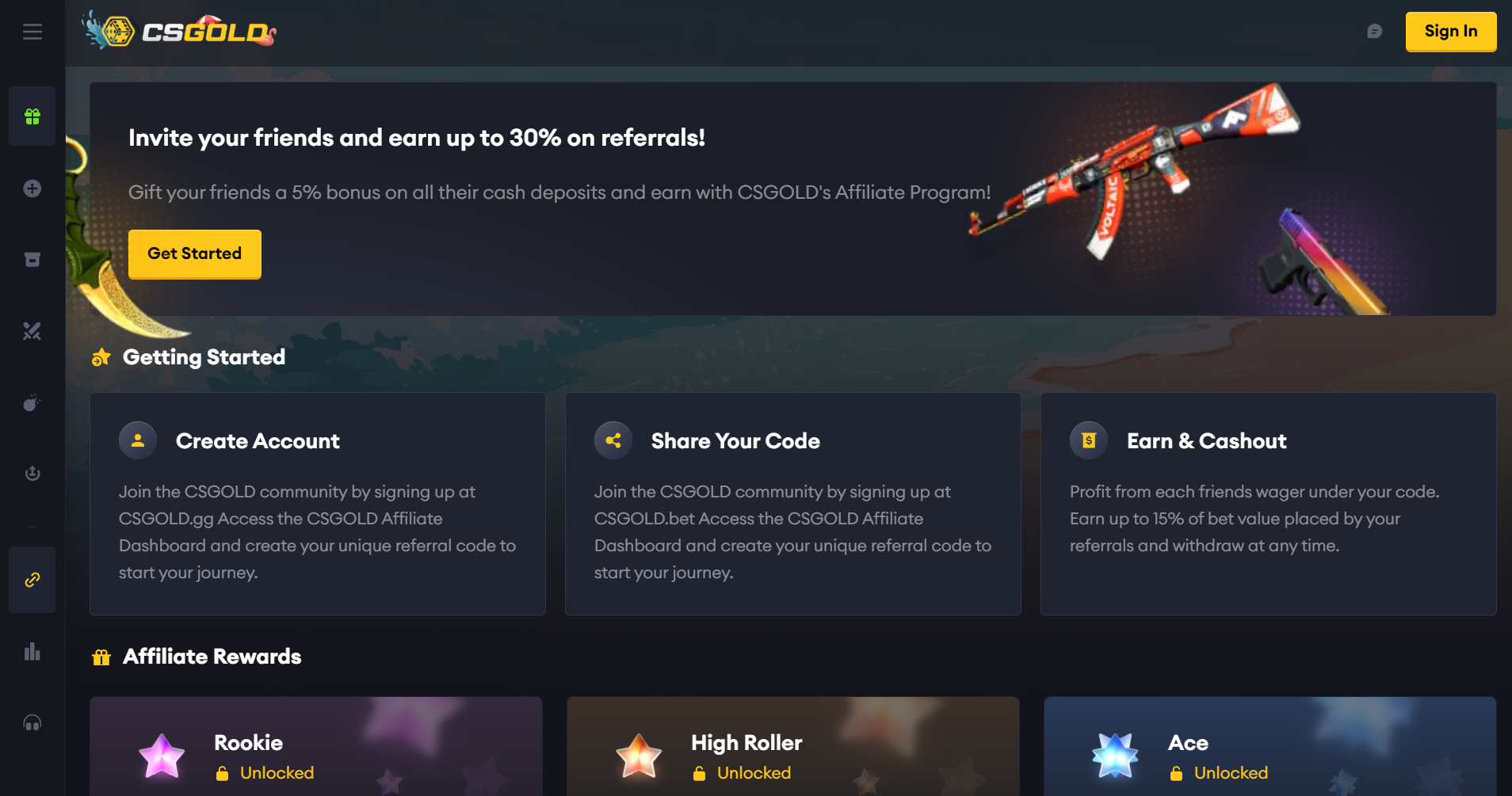 CSGold free cases