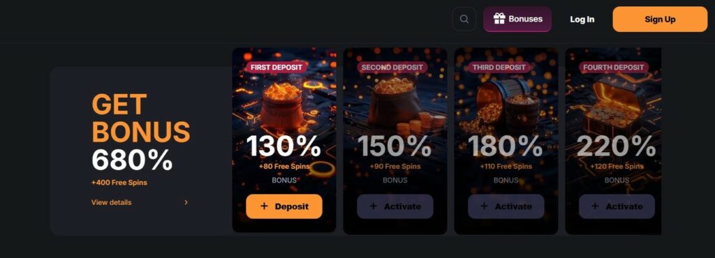 Minebit welcome bonus