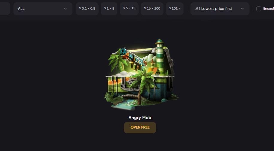 BountyStars free case opening