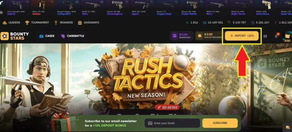 BountyStars sign-up