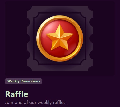 Сasino Avantgarde raffle