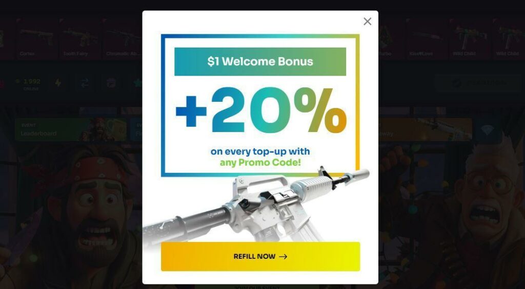 CaseHug Welcome Bonus