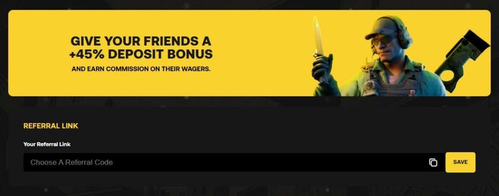 SkinBattle.gg Referral program