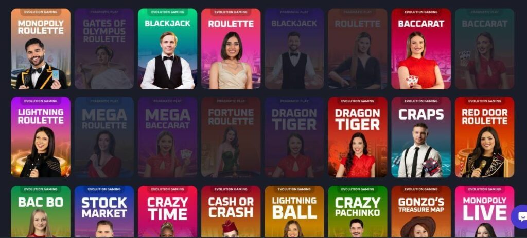 thrill Live Casino
